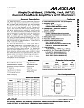 DataSheet MAX4181 pdf